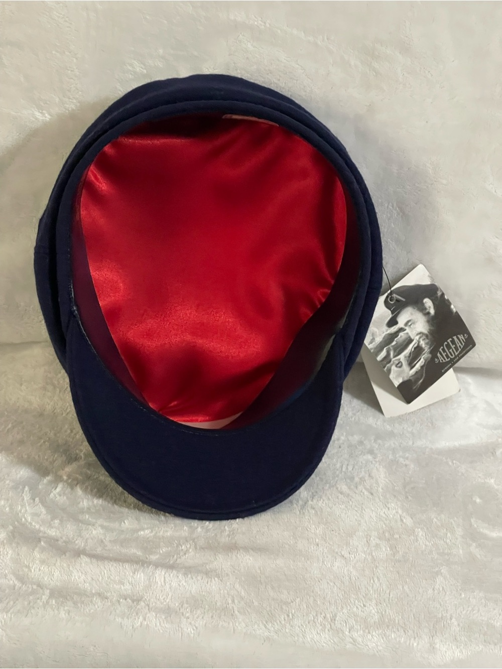 Aegean brand navy blue Greek fisherman's cap new with tags - Picture 9 of 13